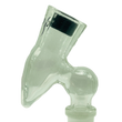 Load image into Gallery viewer, 14MM SLIDE MALE 45° CLEAR