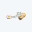 Load image into Gallery viewer, MINI SHERLOCK DOUBLE DONUT FRIT AMBER

