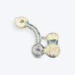 Load image into Gallery viewer, MINI SHERLOCK DOUBLE DONUT FRIT BEIGE
