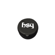 Load image into Gallery viewer, Silicone Flip-Top Container 1g Black - front view
