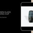 Load and play video in Gallery viewer, UNKNOWN GLASS DRINKING CUP by@Outfy
