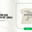 Load and play video in Gallery viewer, T-SHIRT "YOU CAN STONE WITH US" SMALL by@Outfy

