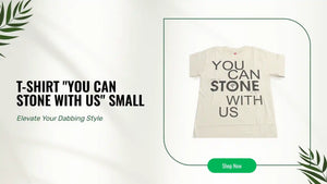 T-SHIRT "YOU CAN STONE WITH US" SMALL by@Outfy