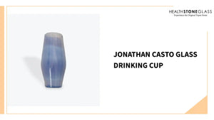 JONATHAN CASTO GLASS DRINKING CUP by@Outfy