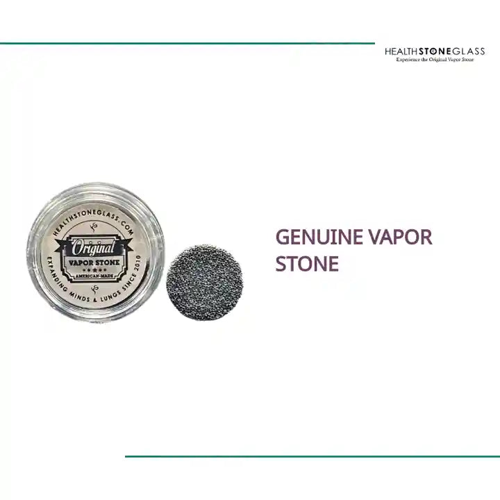 GENUINE VAPOR STONE – Healthstone Glass