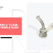 Load and play video in Gallery viewer, MINI BEAKRO 5" CLEAR w/ 10MM FEMALE SLIDE by@Outfy
