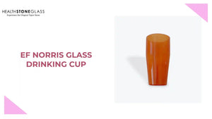 EF NORRIS GLASS DRINKING CUP by@Outfy
