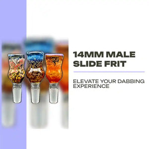 14MM MALE SLIDE FRIT by@Outfy